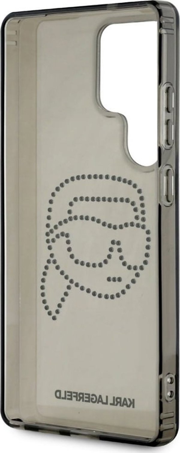 Θήκη Karl Lagerfeld Rhinestones Karl Head Logo Samsung Galaxy S25 Ultra μαύρο