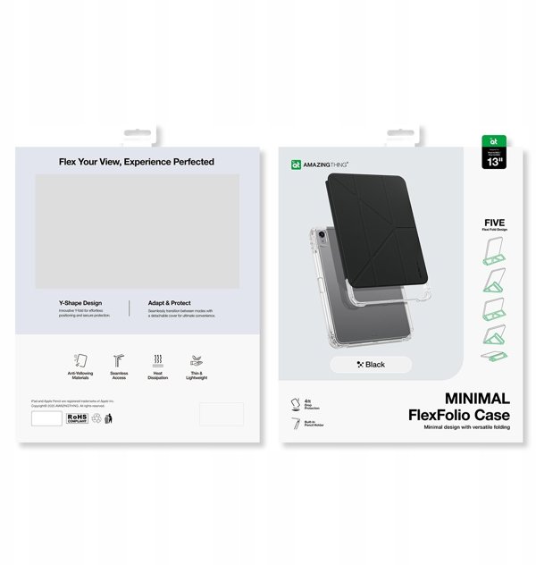 Etui AMAZINGTHING Minimal Case na iPad Air M3 13" - czarne