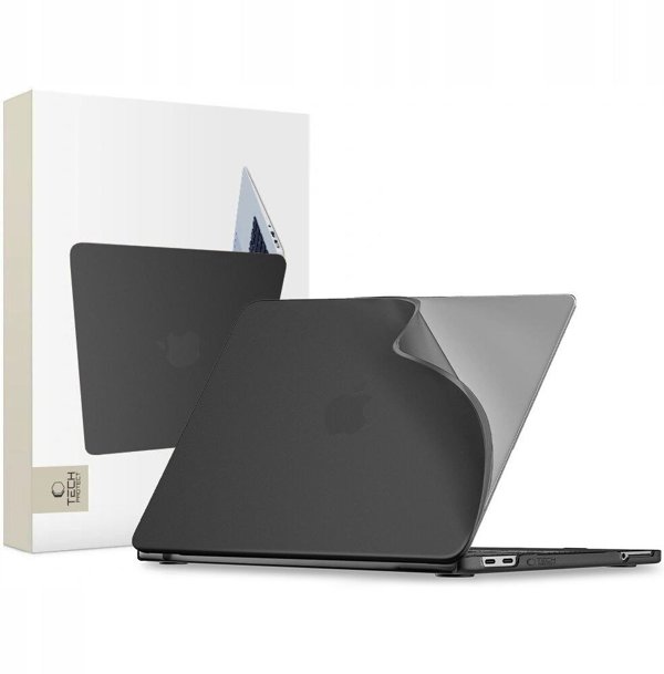 Tech-Protect Θήκη Softshell για MacBook 13 (2026) - Matte Black