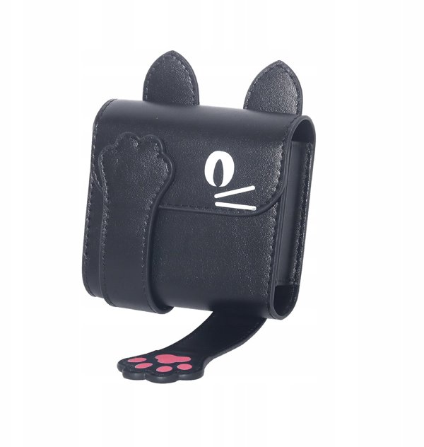 Etui futeral na zdjecia Instax Square Mini do Fuji SQ1, SQ6 Czarny kotek