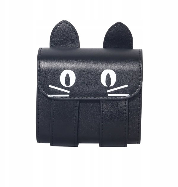 Etui futeral na zdjecia Instax Square Mini do Fuji SQ1, SQ6 Czarny kotek