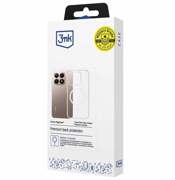 Etui 3MK Armor MagCase do Xiaomi 15T 5G