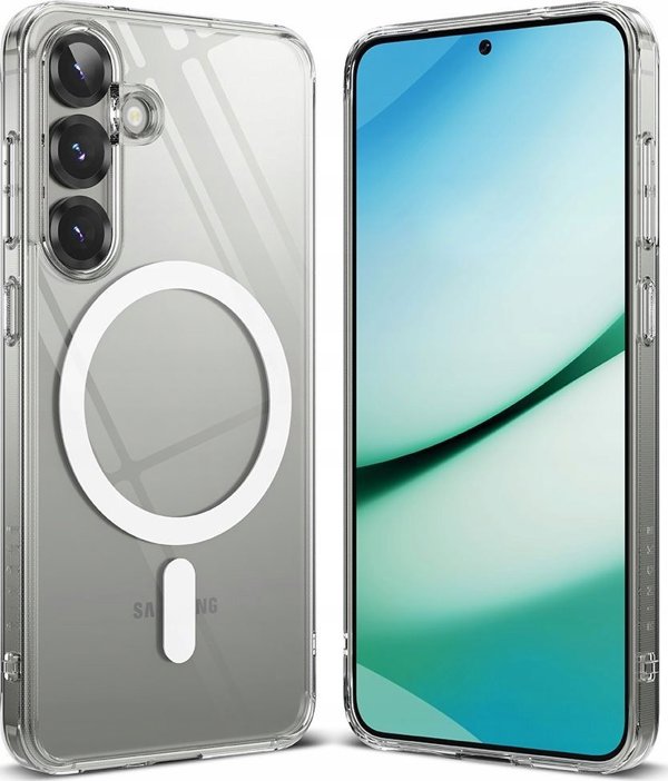 Θήκη Ringke Fusion Magnetic MagSafe Samsung Galaxy S25 Clear