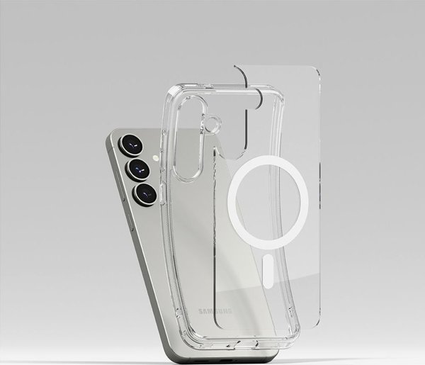 Θήκη Ringke Fusion Magnetic MagSafe Samsung Galaxy S25 Clear