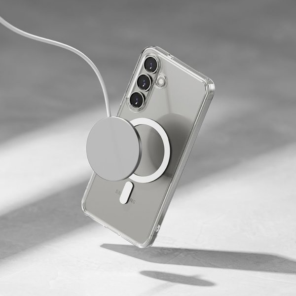 Θήκη Ringke Fusion Magnetic MagSafe Samsung Galaxy S25 Clear