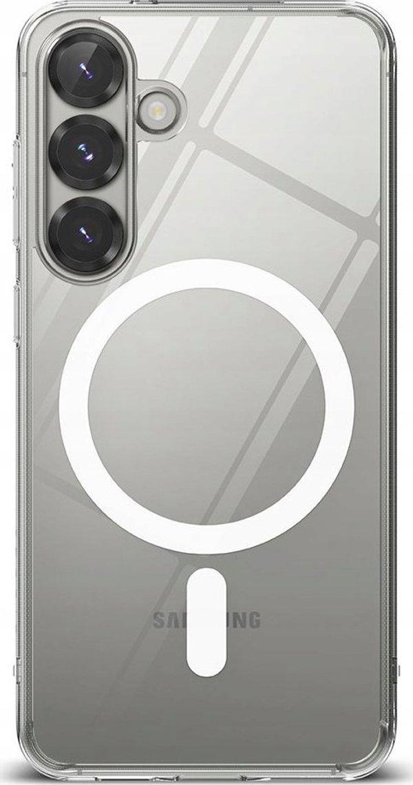 Θήκη Ringke Fusion Magnetic MagSafe Samsung Galaxy S25 Clear