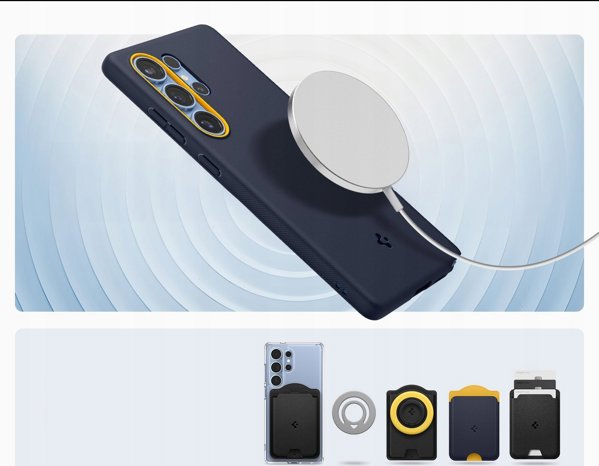 Θήκη Spigen Nano Pop MagSafe για Samsung Galaxy S25 Ultra Μπλε - Μαγνητική Προστασία