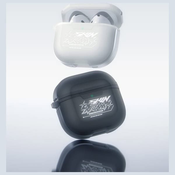 Θήκη SKINARMA Kinzoku για AirPods 4 - Smoky Ανθεκτική Προστασία