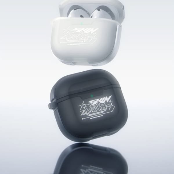 Θήκη SKINARMA Kinzoku για AirPods 4 - Smoky Ανθεκτική Προστασία