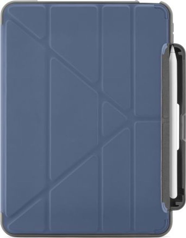 Pipetto Origami No2 Pencil Shield Θήκη για iPad Air 10.9" (2020) με Υποδοχή Apple Pencil - Navy