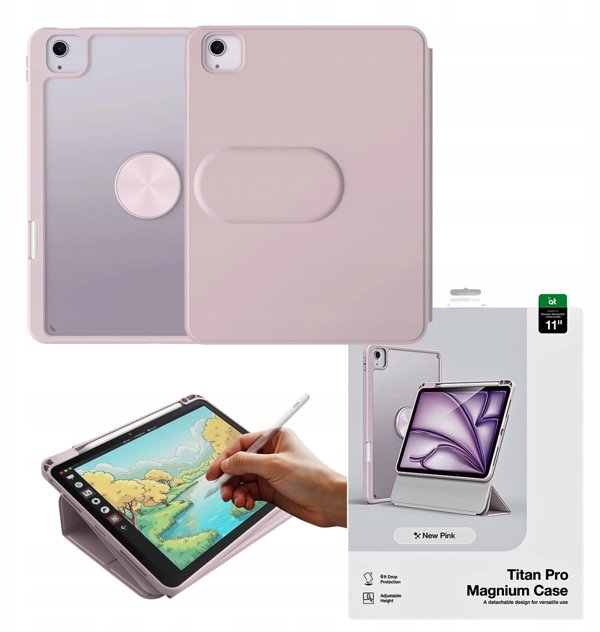 Θήκη AMAZINGTHING Titan Pro Mag Case για iPad Air M3 11" Ροζ