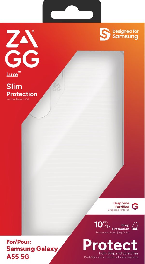Θήκη ZAGG Luxe για Samsung Galaxy A55 διαφανής/clear