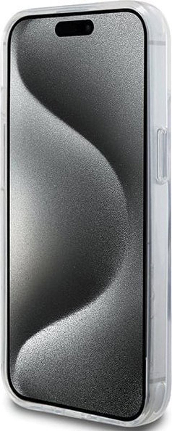 Θήκη Karl Lagerfeld KLHMP15SHMRSKCH Apple iPhone 15 / 14 / 13 σκληρή θήκη με βάση δαχτυλιδιού Karl&Choupettte MagSafe λευκό