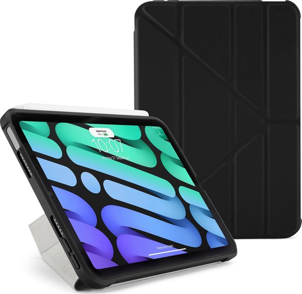 Etui na tablet Pipetto Pipetto - origami case do iPad Mini 6 (2021) czarne