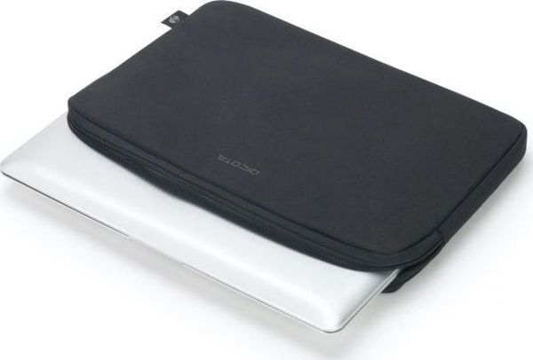 Dicota ECO Sleeve BASE Θήκη για Laptop 12-12.5 Ίντσες, Μαύρο, από Ανακυκλωμένο PET (D31823-RPET)