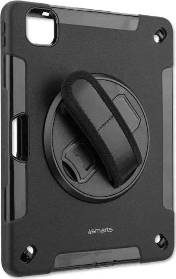 4smarts Rugged Case GRIP Θήκη για Apple iPad 10.2 (7η, 8η, 9η Γενιά) - Μαύρο