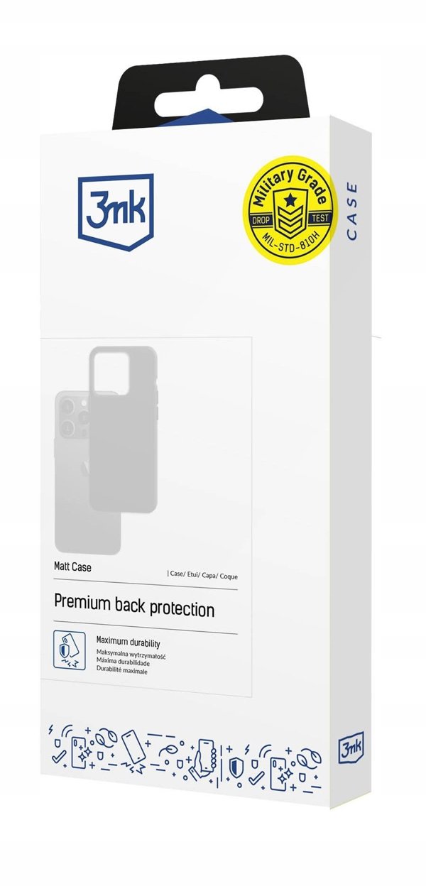 Etui 3MK Matt Case do Google Pixel 10A   czarny