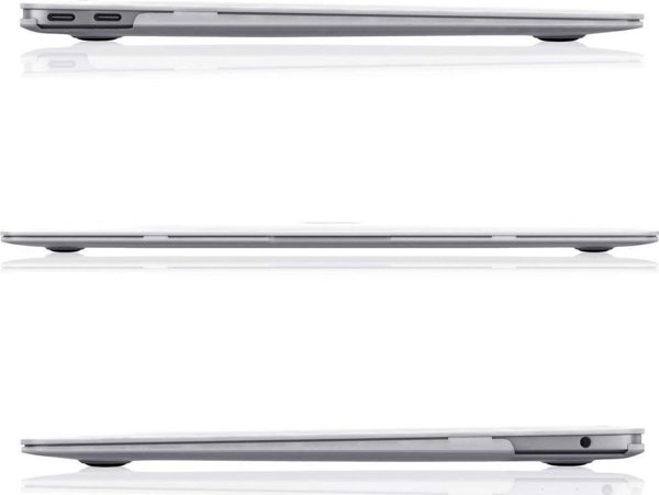 Tech-Protect Smartshell Θήκη για MacBook Air 13" 2022, Glitter Clear, Ανθεκτικό Προστατευτικό Κάλυμμα