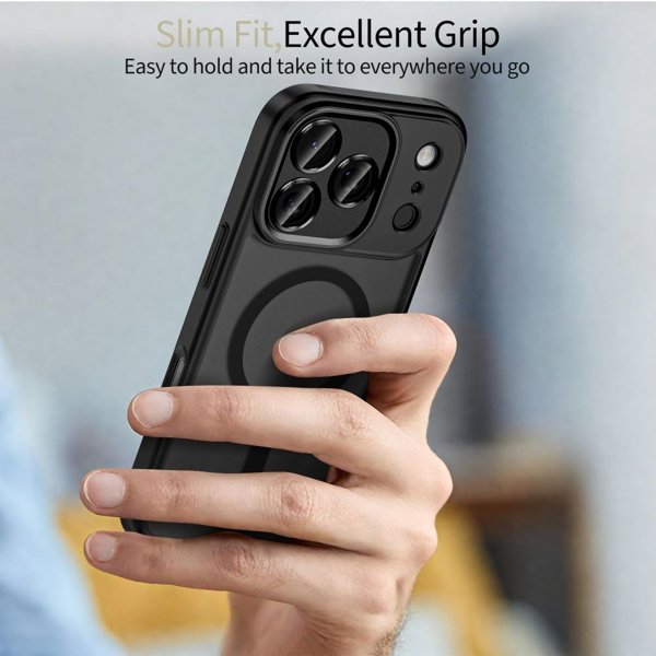 Θήκη Tech-Protect MagCam MagSafe για Apple iPhone 17 Pro Matte Black