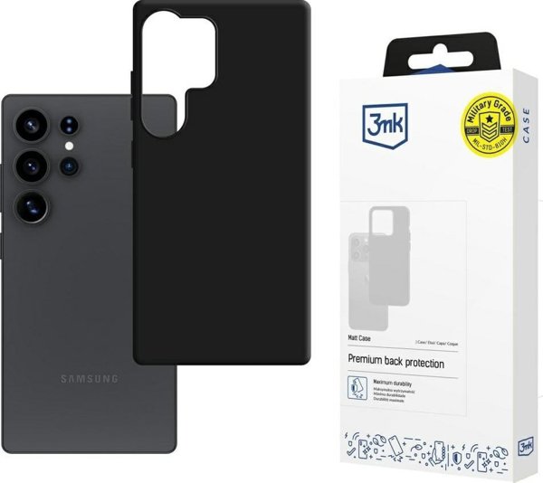 Θήκη 3MK Matt Case για Samsung Galaxy S25 Ultra, Ματ Προστατευτική Θήκη, Ανθεκτική στο Σπάσιμο