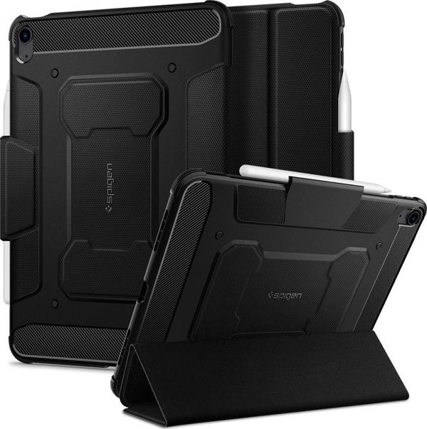 Spigen Rugged Armor Pro Θήκη για iPad Air 4 2020 10.9", Μαύρο