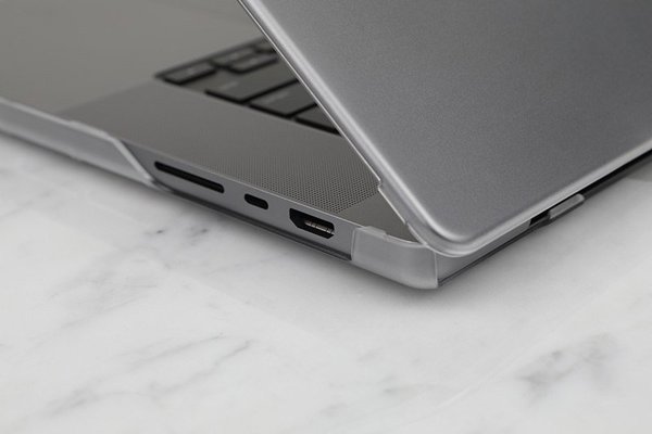 Etui Moshi Moshi iGlaze Hardshell Case - Obudowa MacBook Air 13.6" M2 (2022) (Stealth Black)