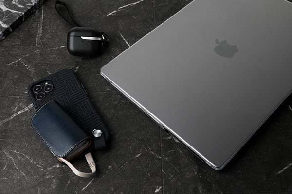 Etui Moshi Moshi iGlaze Hardshell Case - Obudowa MacBook Air 13.6" M2 (2022) (Stealth Black)