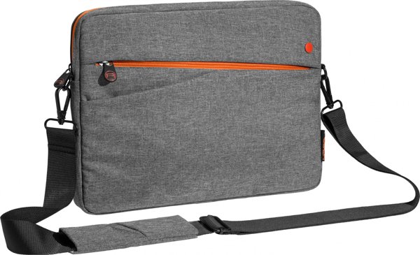 Pedea Fashion Θήκη Tablet Messenger 12,9" (32,8 cm) - Γκρι/Πορτοκαλί, Συμβατή με iPad & Samsung Galaxy