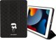 Etui na tablet Karl Lagerfeld Etui Karl Lagerfeld KLFC10SAKHPKK Apple iPad 10.2 2019/2020/2021 (7., 8. i 9. generacji) czarny/black Saffiano Monogram Ikonik Magnet Allover