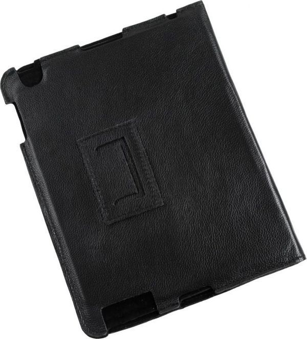 Quer Θήκη για Apple iPad 3, Δερμάτινη, Μαύρο Χρώμα