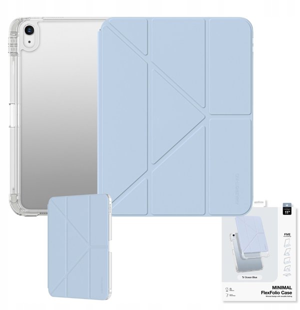 Etui AMAZINGTHING Minimal Case na iPad Air M3 11" - niebieskie