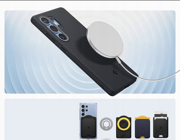 Θήκη Spigen Nano Pop MagSafe για Samsung Galaxy S25 Ultra Μαύρη