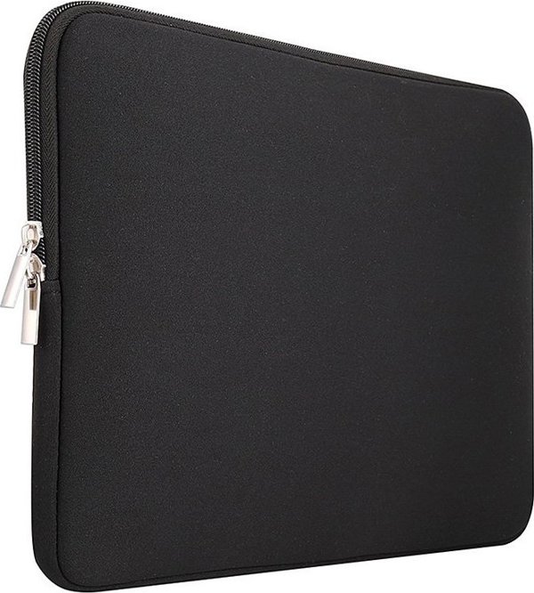 Hurtel Θήκη Laptop 14'' Neoprene, Αδιάβροχη Τσάντα Υπολογιστή με Φερμουάρ, Μαύρο
