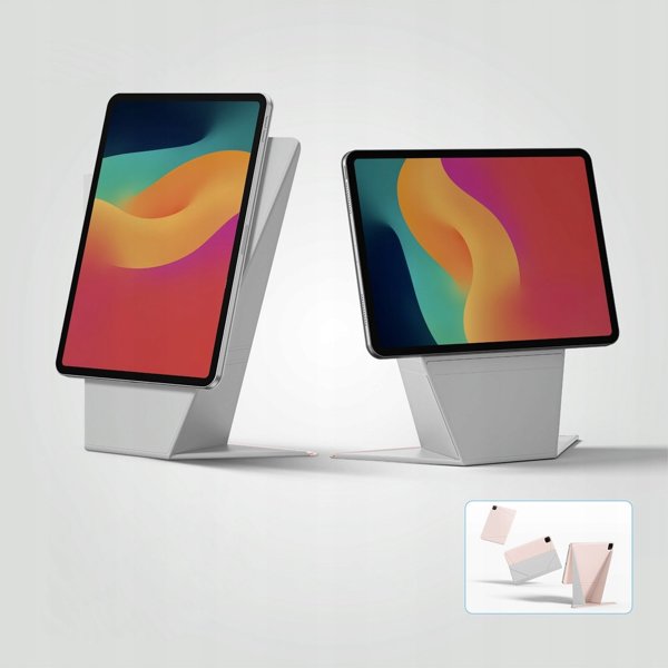 Θήκη AMAZINGTHING Matte Pro Mag Folio με βάση για iPad Air M3 11" ροζ