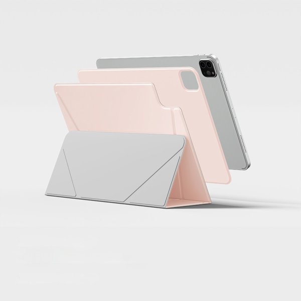 Θήκη AMAZINGTHING Matte Pro Mag Folio με βάση για iPad Air M3 11" ροζ