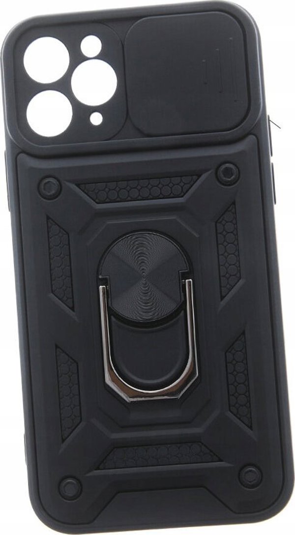 ΘΗΚΗ DEFENDER SLIDE CASE ΓΙΑ IPHONE 16 PRO 6,3 ΜΑΥΡΟ ΚΑΛΥΜΜΑ ΘΗΚΗ ΠΙΣΩ