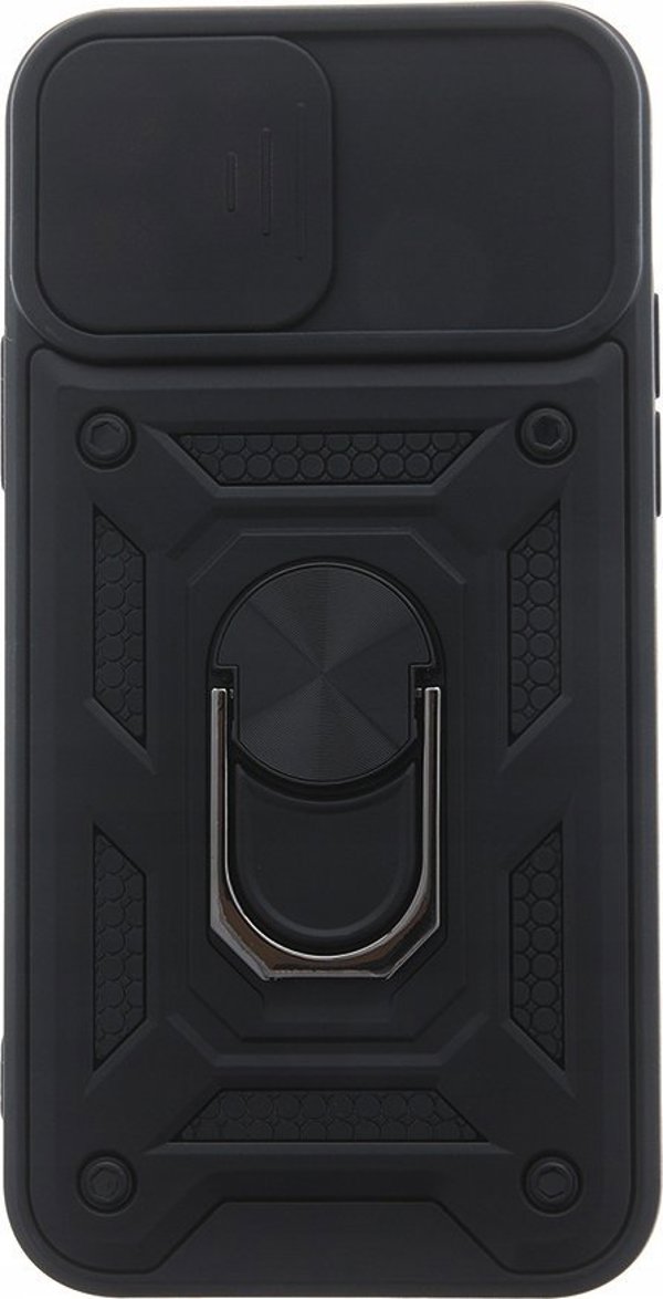 ΘΗΚΗ DEFENDER SLIDE CASE ΓΙΑ IPHONE 16 PRO 6,3 ΜΑΥΡΟ ΚΑΛΥΜΜΑ ΘΗΚΗ ΠΙΣΩ
