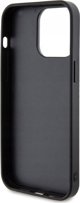 Θήκη Guess GUHCP15XPFGSBSP Apple iPhone 15 Pro Max σκληρή θήκη με μεταλλικό λογότυπο Rhinestone μωβ