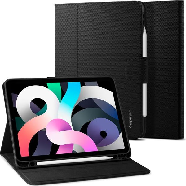 Etui na tablet Spigen Etui Spigen Liquid Air Folio Apple iPad Air 4 2020 Black