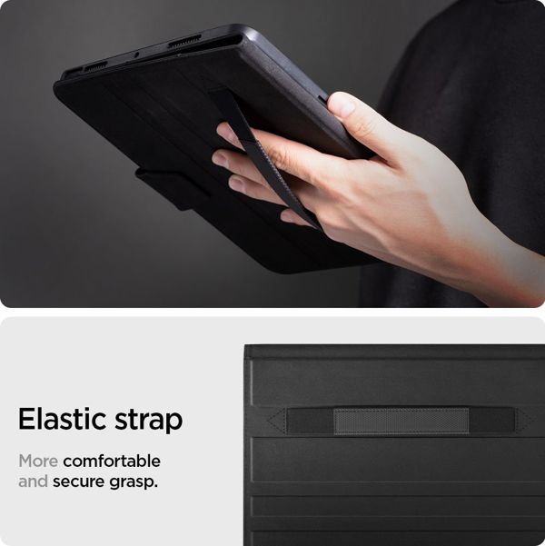 Etui na tablet Spigen Etui Spigen Liquid Air Folio Apple iPad Air 4 2020 Black