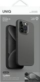 Θήκη UNIQ Lyden DS Apple iPhone 15 Pro Max Magclick Charging γκρι-μαύρο/charcoal grey-black