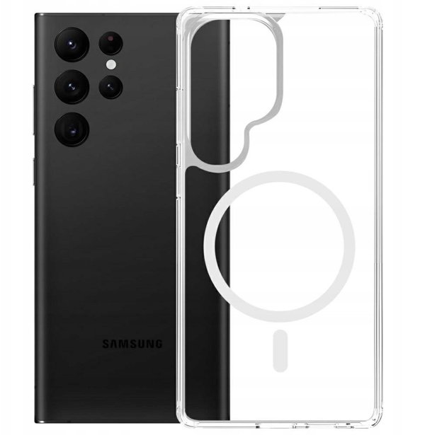 3MK Θήκη Armor MagCase για Samsung S24 Ultra, MagSafe, Διαφανής