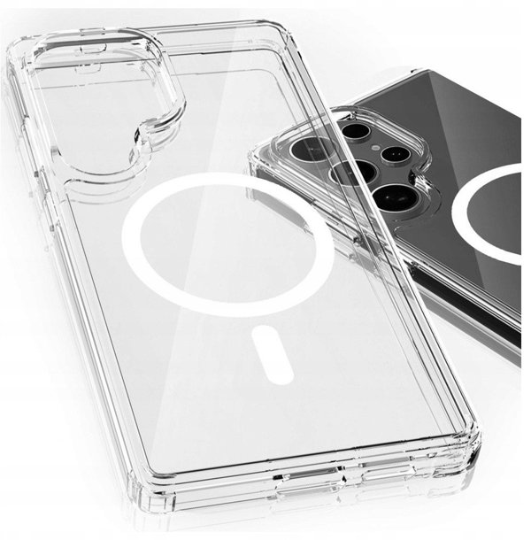 3MK Θήκη Armor MagCase για Samsung S24 Ultra, MagSafe, Διαφανής