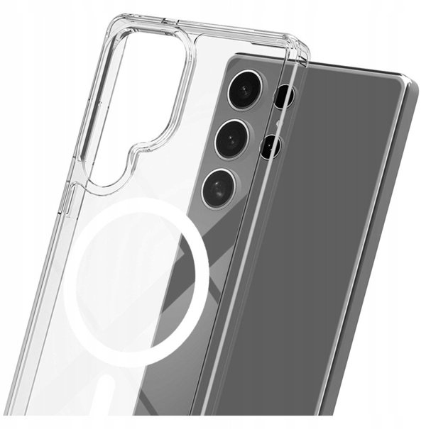 3MK Θήκη Armor MagCase για Samsung S24 Ultra, MagSafe, Διαφανής