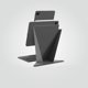 Θήκη AMAZINGTHING Matte Pro Mag Folio με Βάση για iPad Air M3 13" - Μαύρη