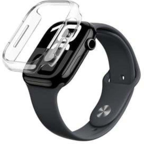 Θήκη με σκληρυμένο γυαλί AMAZINGTHING Radix Glass για Apple Watch 46mm – διάφανη