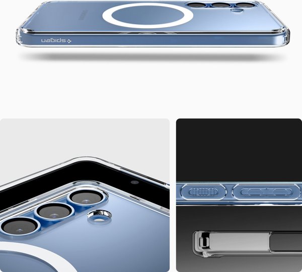 Spigen Θήκη Ultra Hybrid Mag MagSafe για Samsung Galaxy S25+ - Λευκό