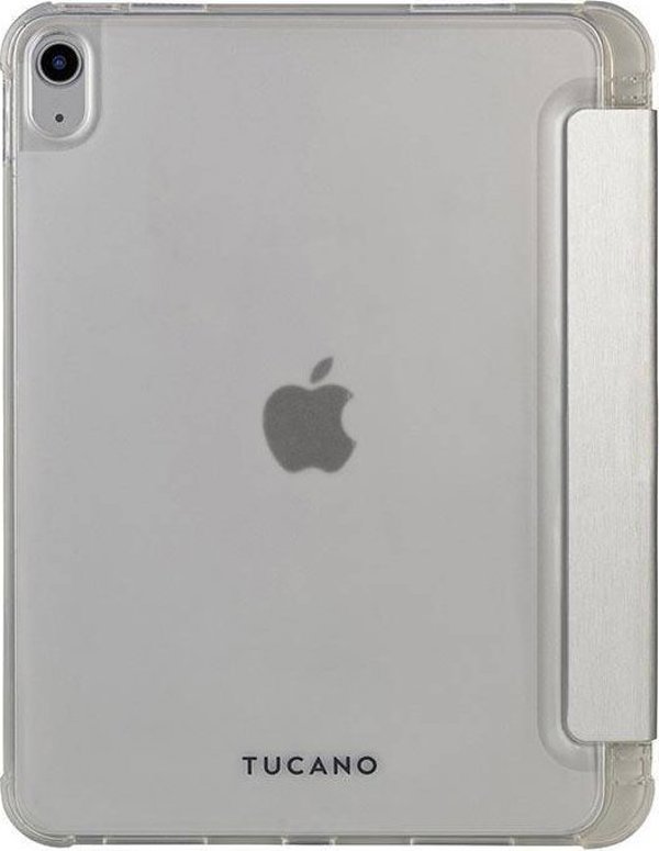 Θήκη για tablet Tucano Tucano Satin Case Θήκη για iPad 10.9 (2022) με Μαγνήτη & Βάση με θήκη για Apple Pencil (ασημί)
