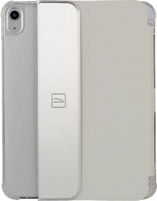Θήκη για tablet Tucano Tucano Satin Case Θήκη για iPad 10.9 (2022) με Μαγνήτη & Βάση με θήκη για Apple Pencil (ασημί)