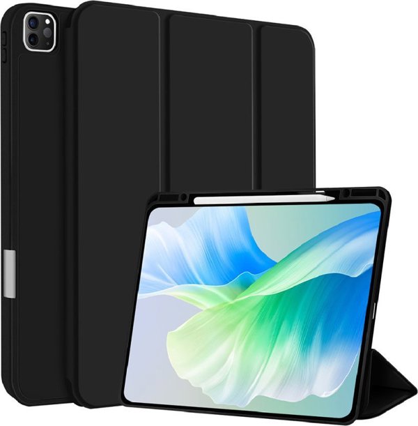 4smarts FolioCase Basic Θήκη για Apple iPad Pro 11" (M4, 2024), Μαύρο